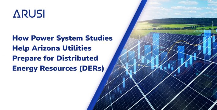 Transmission and distribution network model for Arizona utilities.
