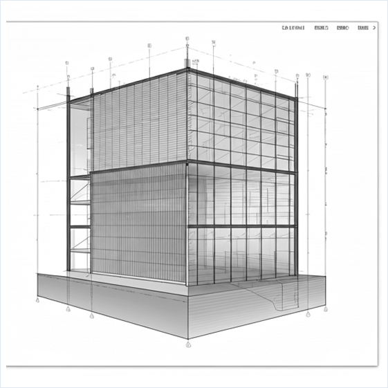 Integrated architecture engineering permitting and construction management coordination